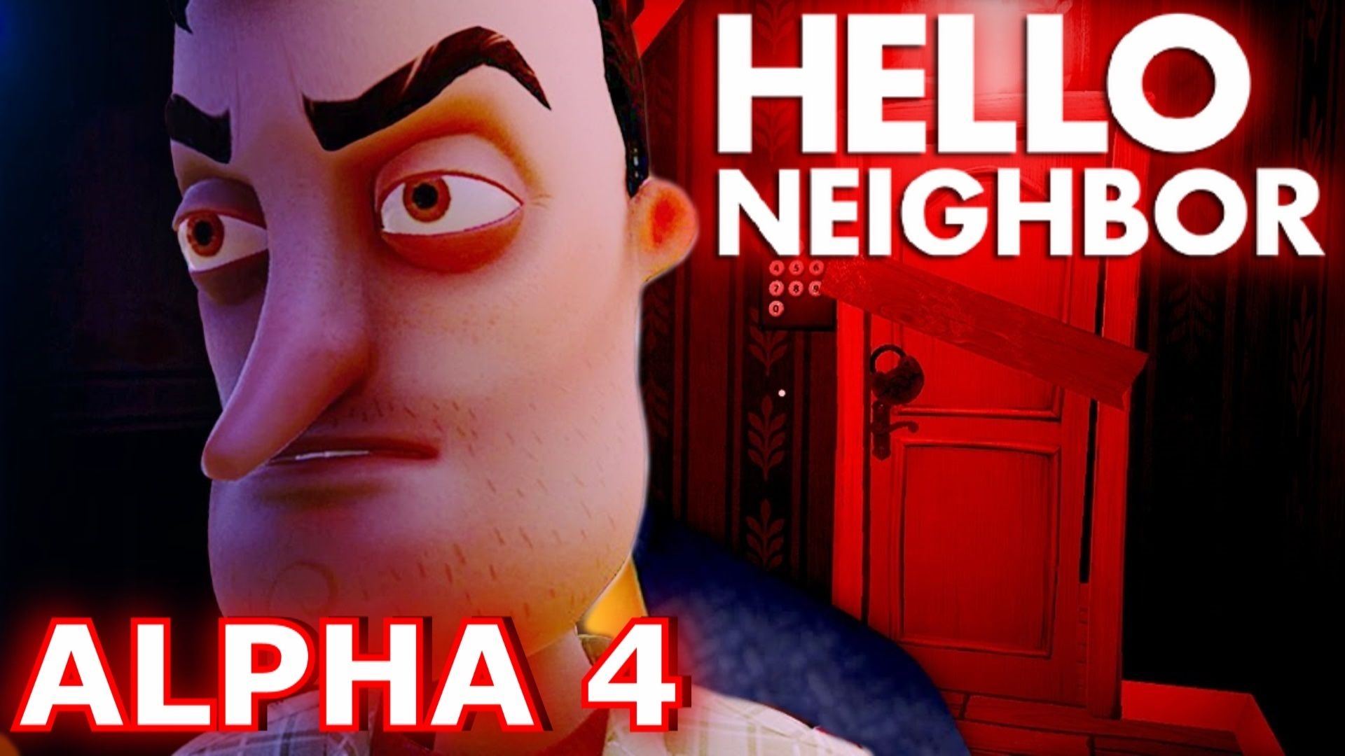 whats the code in hello neighbor alpha 4